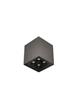 Gogo plafón 4de techo 70x70x80 mm.Led 10w.calido